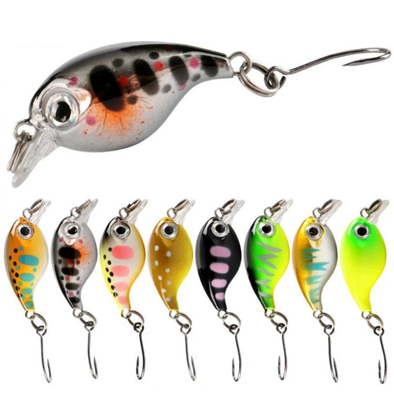 Fishing Equipment Japan - เหยื่อตกปลาแบบลอยน้ำ Floating Rock Little Fatty Minnow