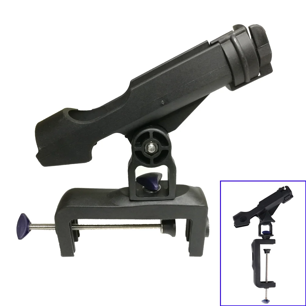 Fishing Equipment Holder - CLAMP บนเรือยอชท์แบบถอดได้ KAYAK Canoe Fishing Rod