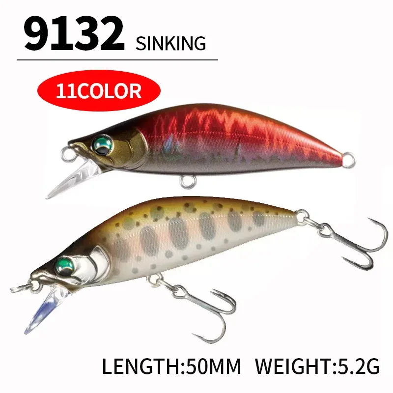 Fishing Equipment Japan - เหยื่อตกปลา 50mm 5.2g ญี่ปุ่นออกแบบ Pesca Wobbling