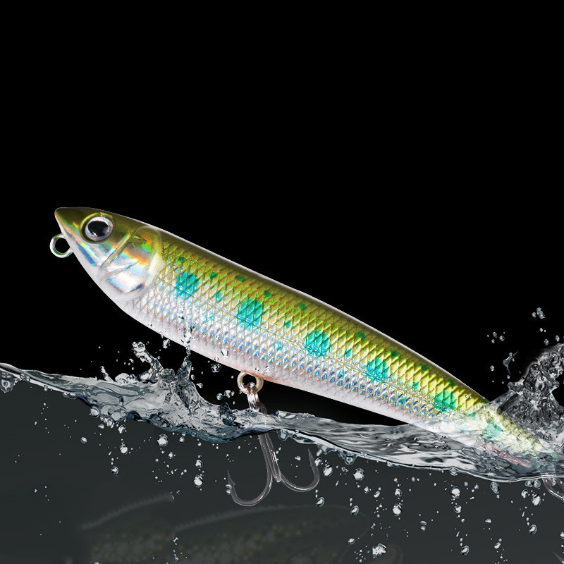 Fishing Equipment Deals - เหยื่อปลอมรูปทรงสุนัขสำหรับตกปลาแบบติดผิวน้ำ น้ำหนัก 10 กรัม/9 ซม. จำนวน