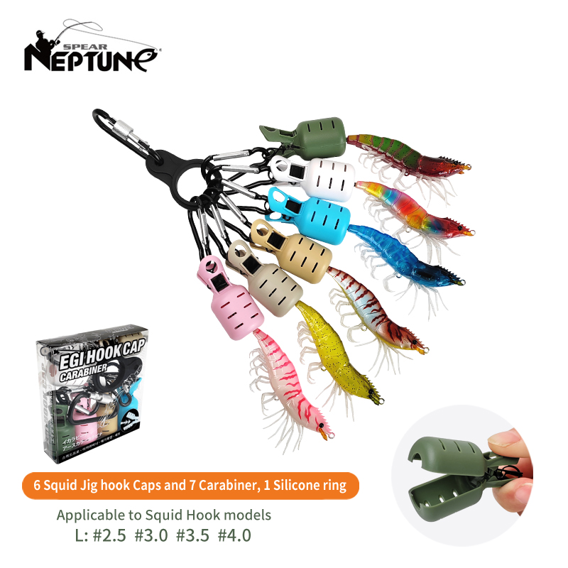 Surf Fishing Equipment - ใหม่ปลาหมึก Jig เหยื่อชุดป้องกัน 6 ชิ้น Webfoot