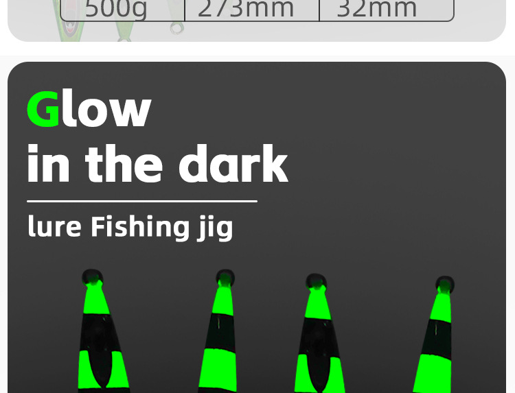 ญี่ปุ่น 60g 90g 120g 150g GLOW - Fishing Equipment Japan บทวิจารณ์และราคา