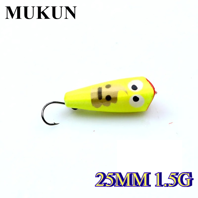 Mukun 1 PC 25mm 1.2g ใหม่ MINI - Fishing Equipment Deals บทวิจารณ์และราคา
