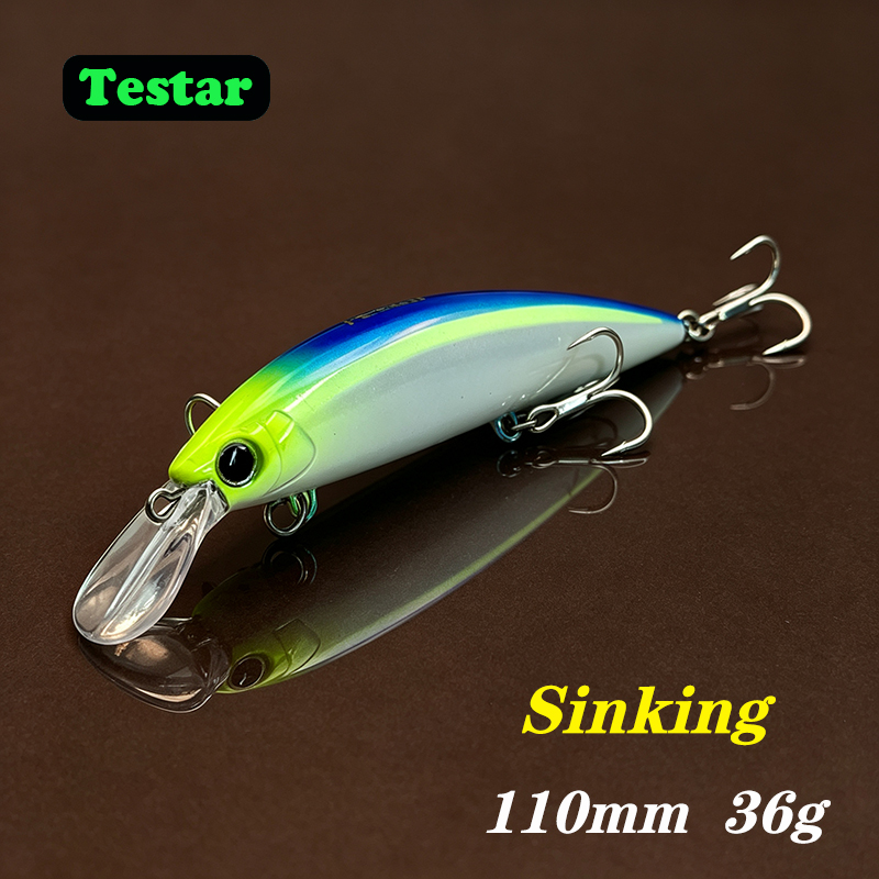 เหยื่อตกปลา Testar 110 มม. 36  - Fishing Equipment Japan บทวิจารณ์และราคา
