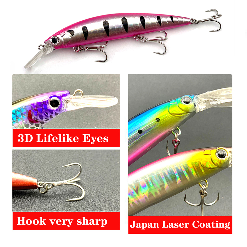 เหยื่อตกปลา Testar 110 มม. 36  - Fishing Equipment Japan บทวิจารณ์และราคา