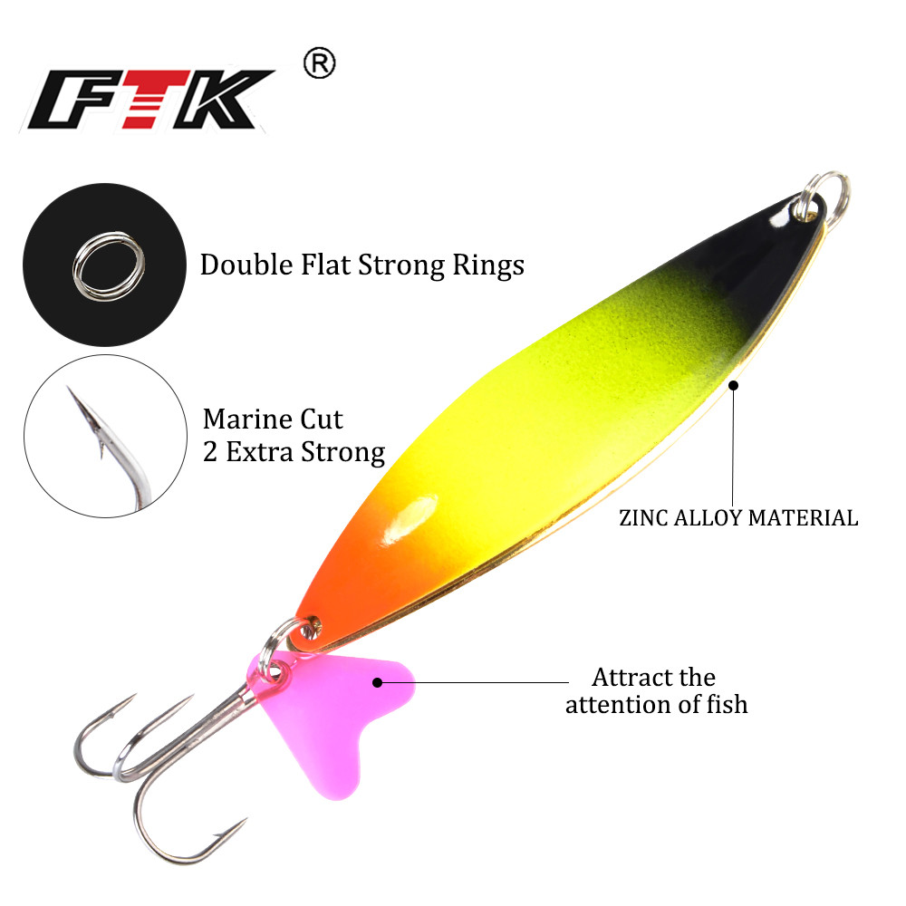 FTK 24g 28g 35g ช้อนตกปลา Lure - Fishing Equipment Japan บทวิจารณ์และราคา