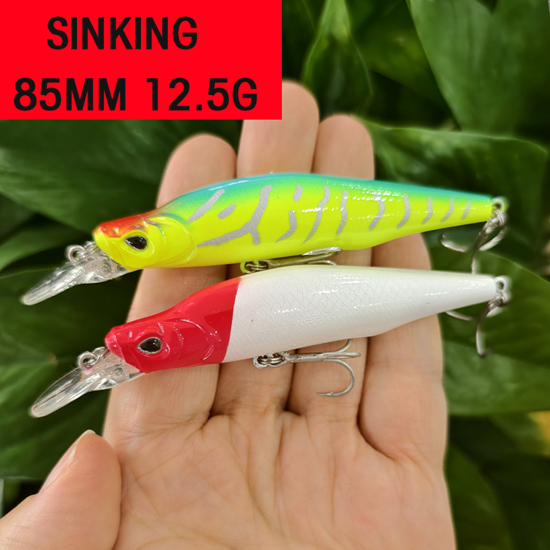 เหยื่อตกปลาแบบจม 85 มม. 12.5 ก - Fishing Equipment Japan บทวิจารณ์และราคา
