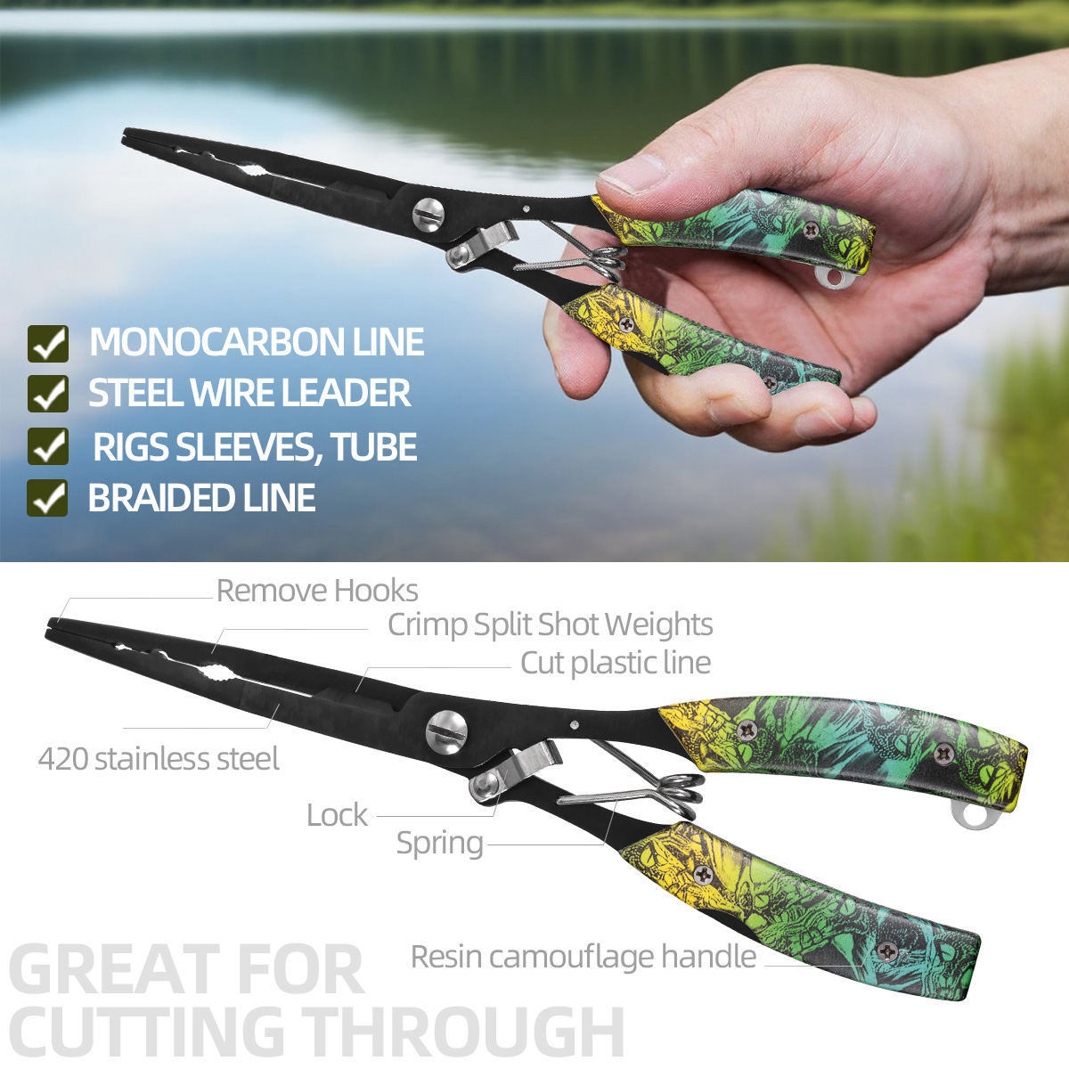 อุปกรณ์ตกปลาอเนกประสงค์: คีมตก - Surf Fishing Equipment บทวิจารณ์และราคา