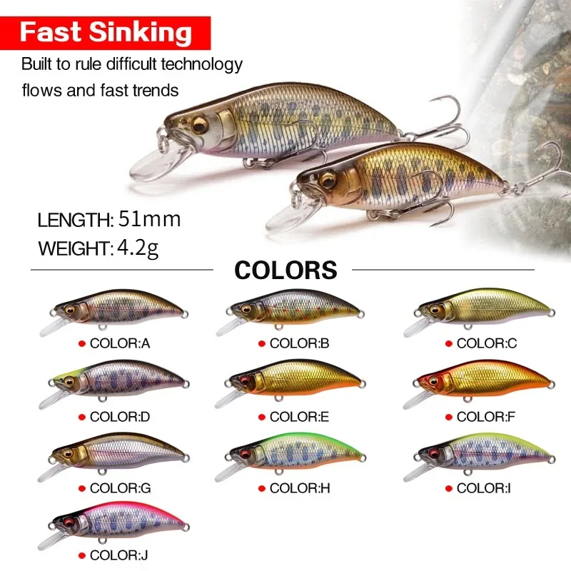 เหยื่อปลอมแบบแข็งสำหรับปลาเทรา - Fishing Equipment Japan บทวิจารณ์และราคา