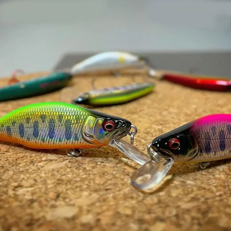 เหยื่อปลอมแบบแข็งสำหรับปลาเทรา - Fishing Equipment Japan บทวิจารณ์และราคา