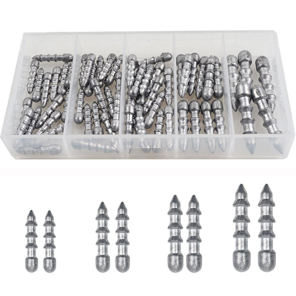 เหยื่อหนอนตกปลาแบบถ่วงน้ำหนัก6 - Bass Fishing Lure บทวิจารณ์และราคา