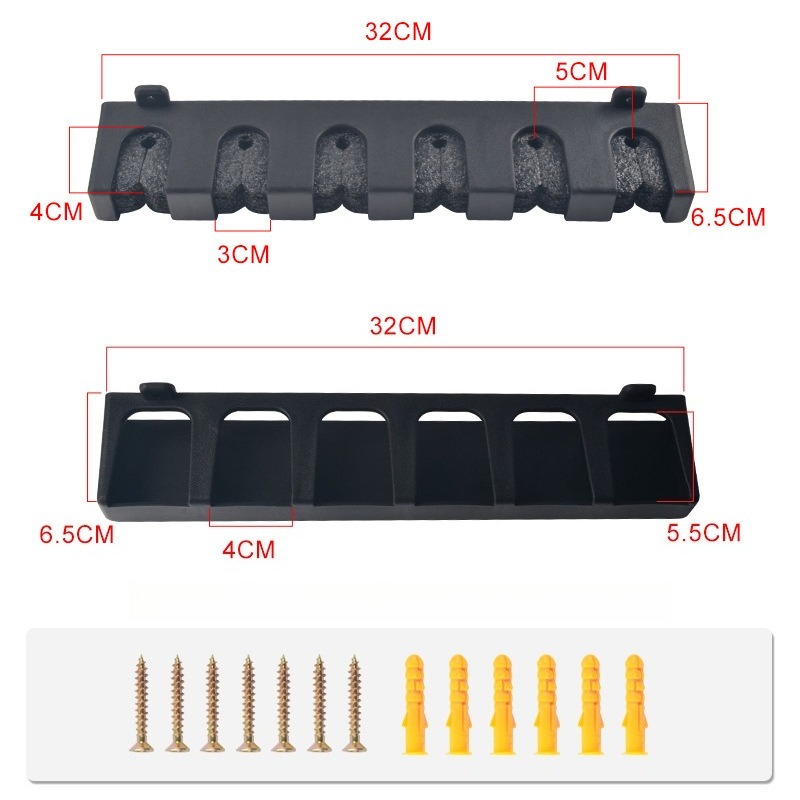 ที่วางคันเบ็ดตกปลาพร้อมชั้นวาง - Fishing Equipment Holder บทวิจารณ์และราคา