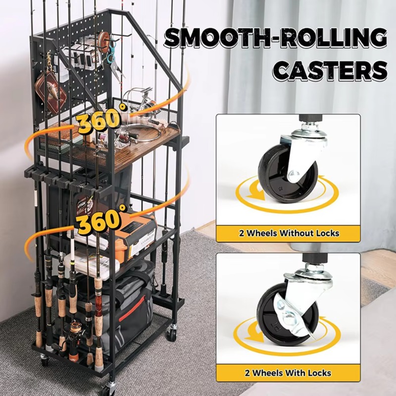 ชั้นวางอุปกรณ์ตกปลา, ที่วางคัน - Fishing Equipment Holder บทวิจารณ์และราคา