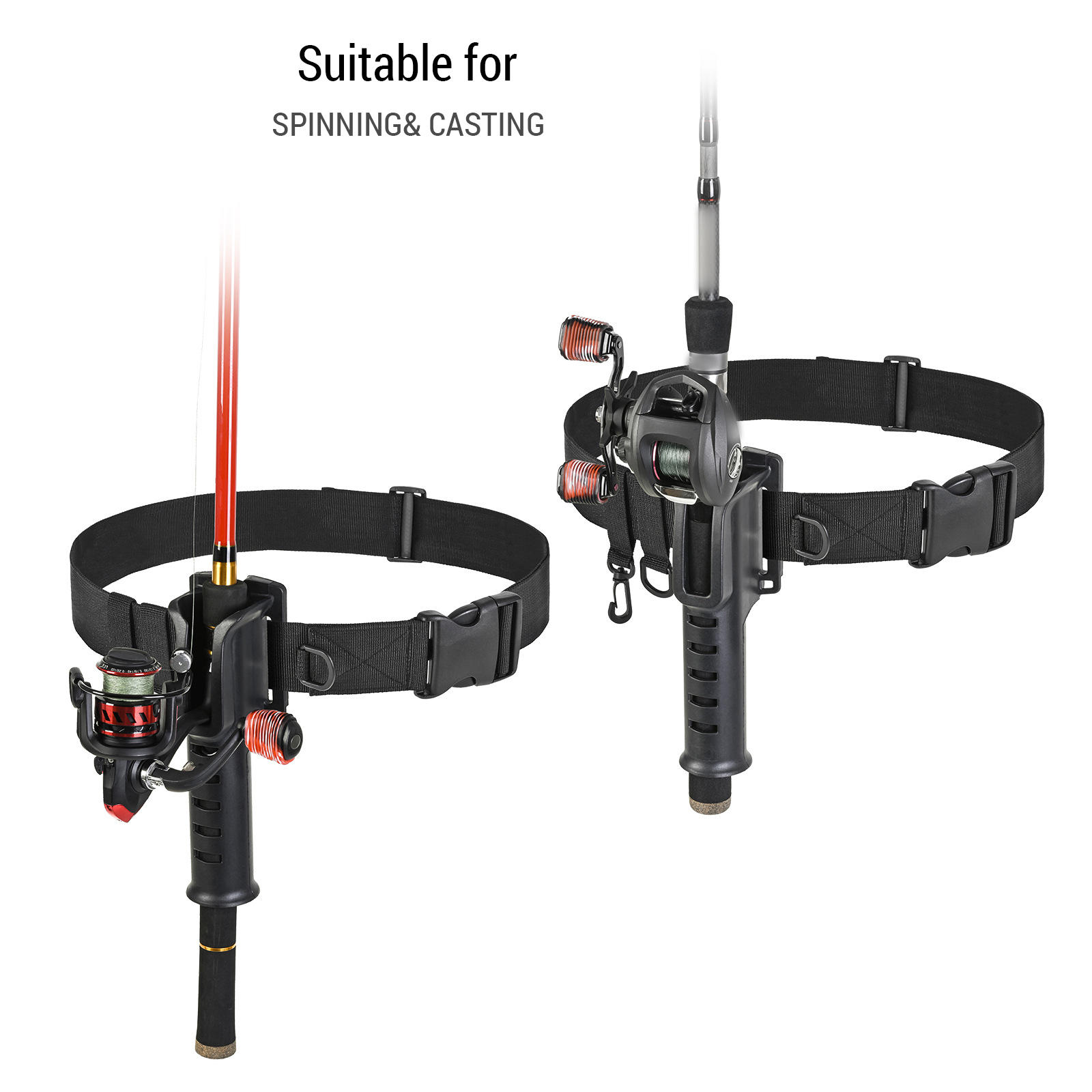 เข็มขัดเบ็ดตกปลาน้ำหนักเบาเข็ม - Surf Fishing Equipment บทวิจารณ์และราคา
