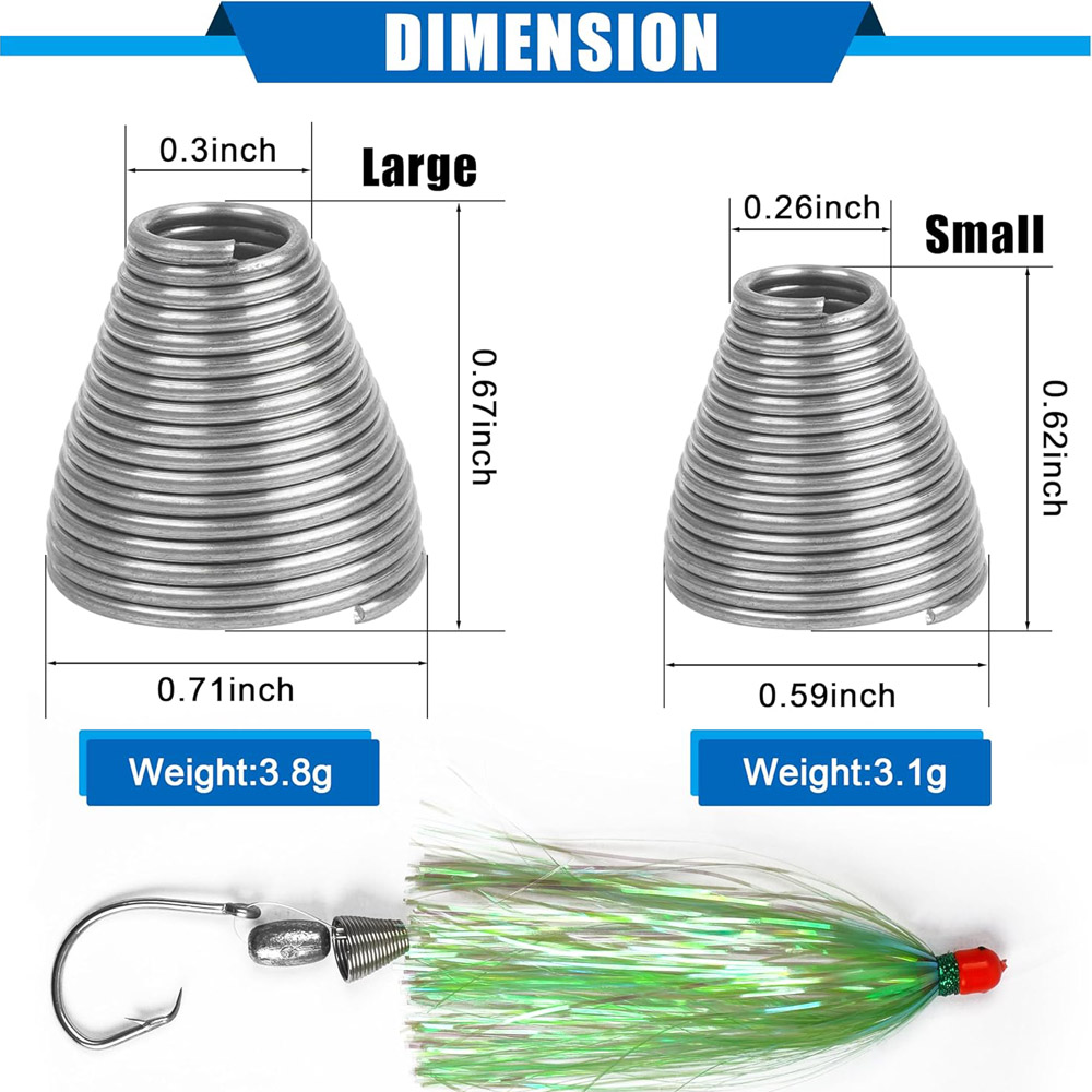 20 ชิ้น Ballyhoo เหยื่อ Riggin - Carp Fishing Tackle บทวิจารณ์และราคา