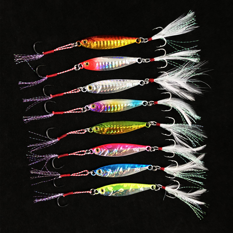 เหยื่อตกปลา Shore Cast Jigs 7- - Fishing Equipment Deals บทวิจารณ์และราคา