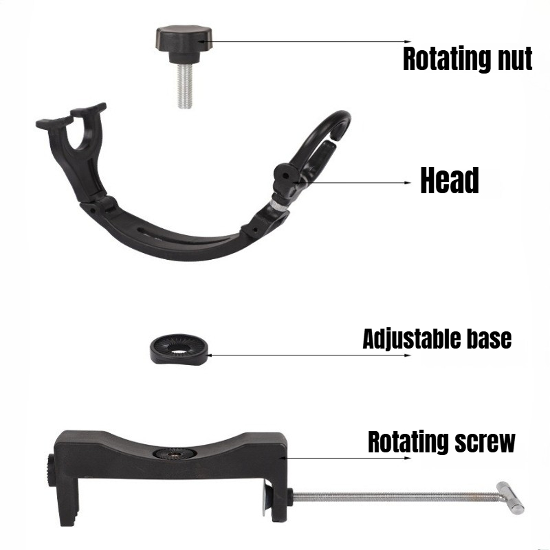 360 °   ขาตั้งคันเบ็ดแบบหมุนปร - Fishing Equipment Holder บทวิจารณ์และราคา