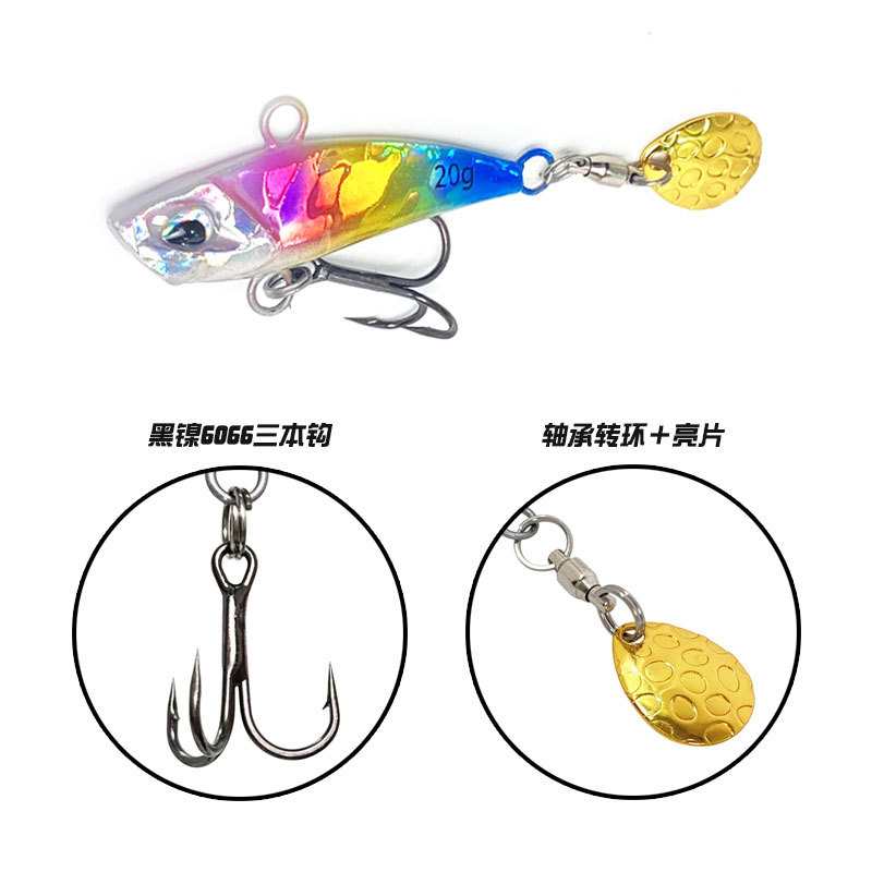 เหยื่อตกปลาแบบใบ3D 7/10/15/20g - Fishing Equipment Deals บทวิจารณ์และราคา