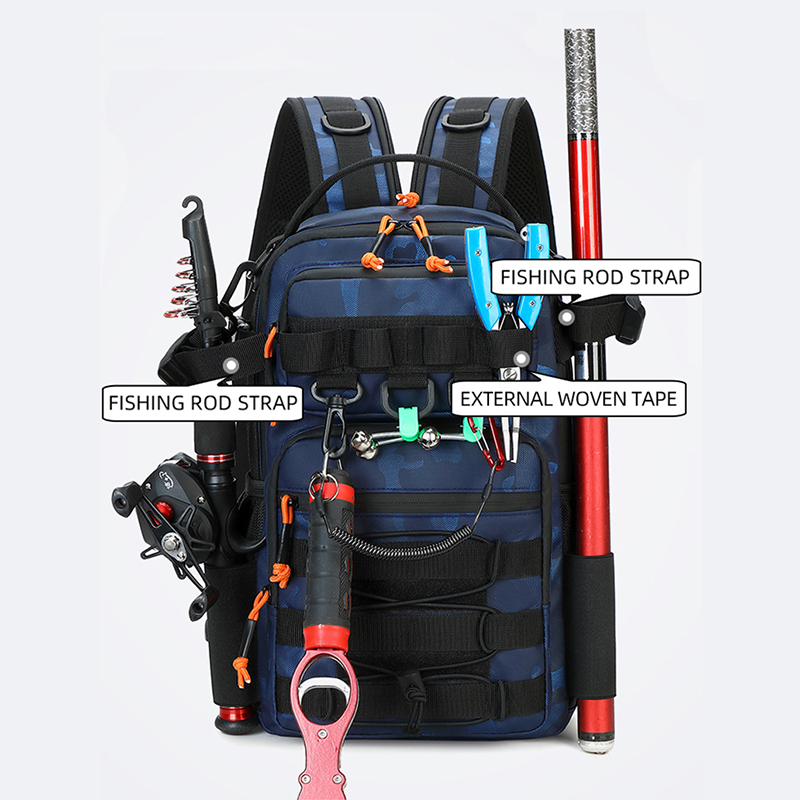 ตกปลายุทธวิธีกระเป๋าเป้สะพายหล - Fishing Equipment Bag บทวิจารณ์และราคา